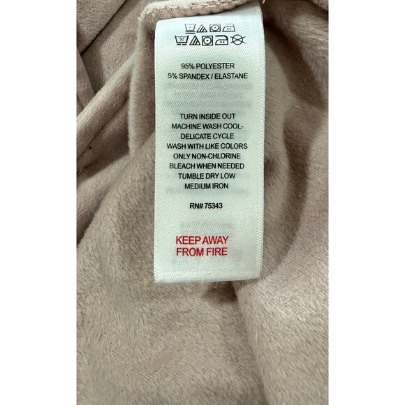 House of Harlow 1960 Blush Pink Crushed Velvet Cardigan Size Small (074) - Picture 8 of 8